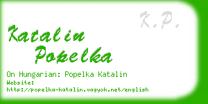 katalin popelka business card
